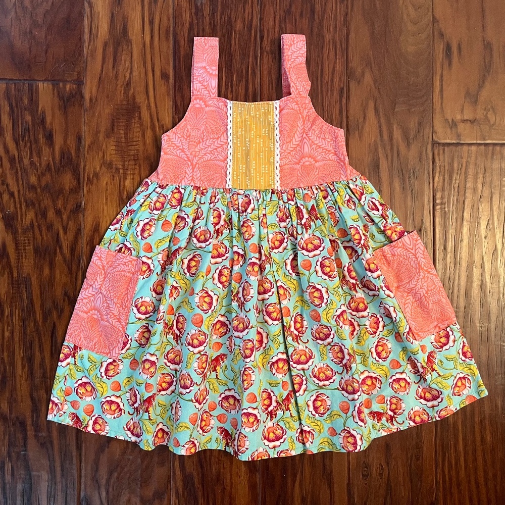 Nani Kalani floral tiger dress